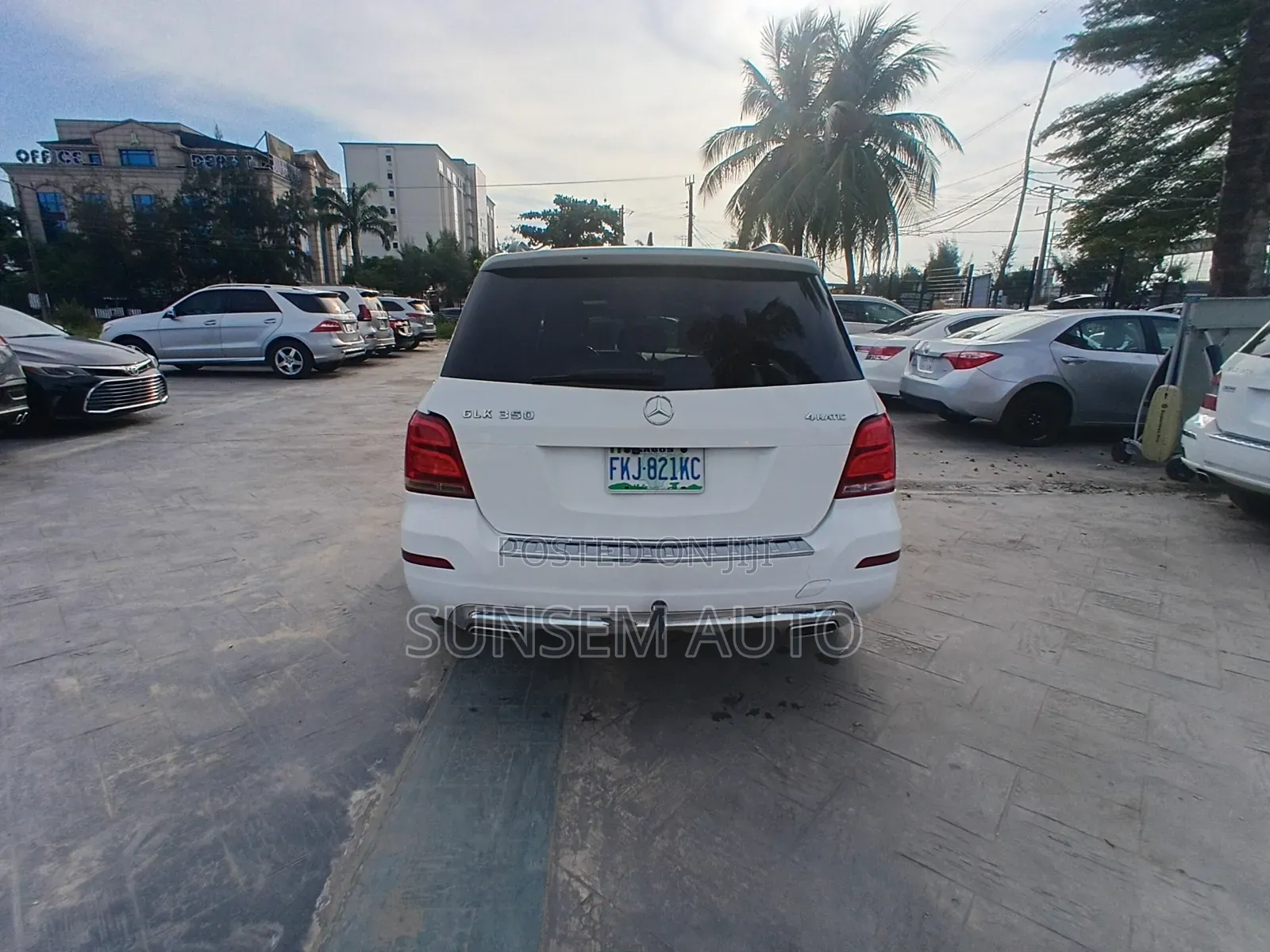 Mercedes-Benz GLK-Class 350 4MATIC 2013 White