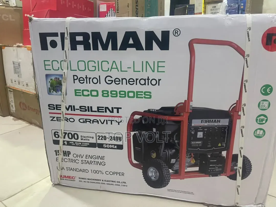 Firman 6.7KVA Automatic Start Generator ECO8990ES