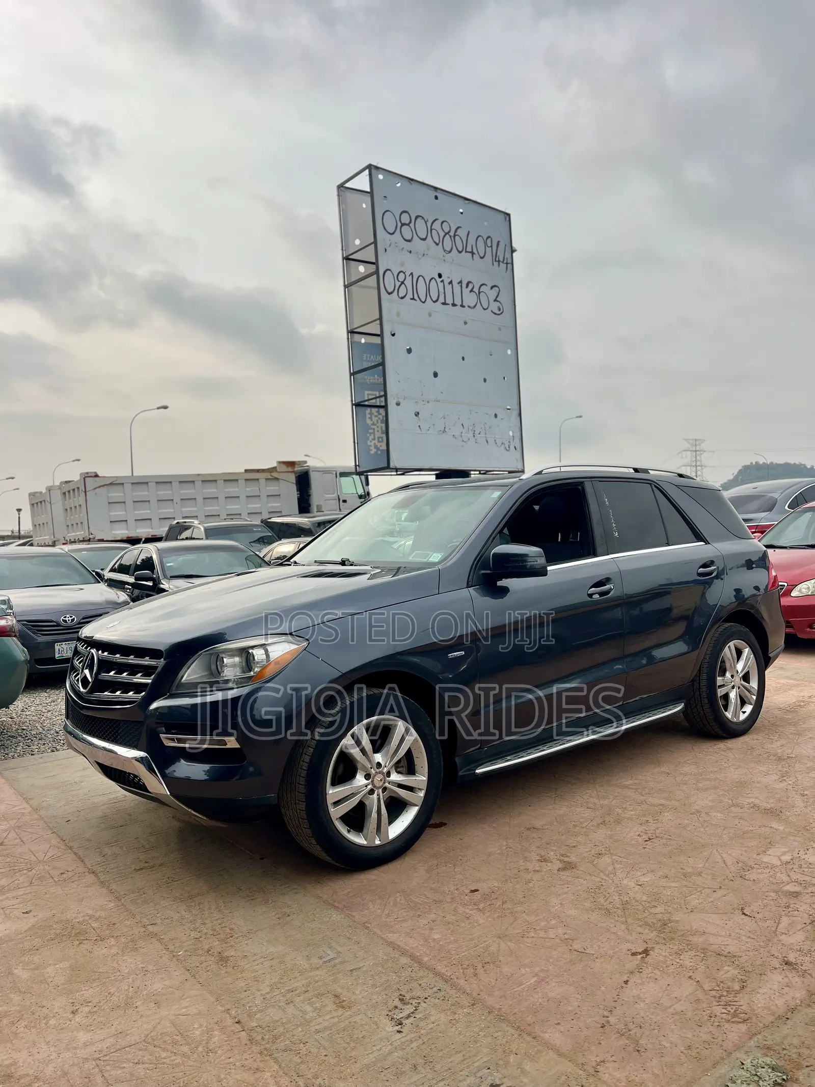 Mercedes-Benz M Class ML 350 4Matic 2013 Gray