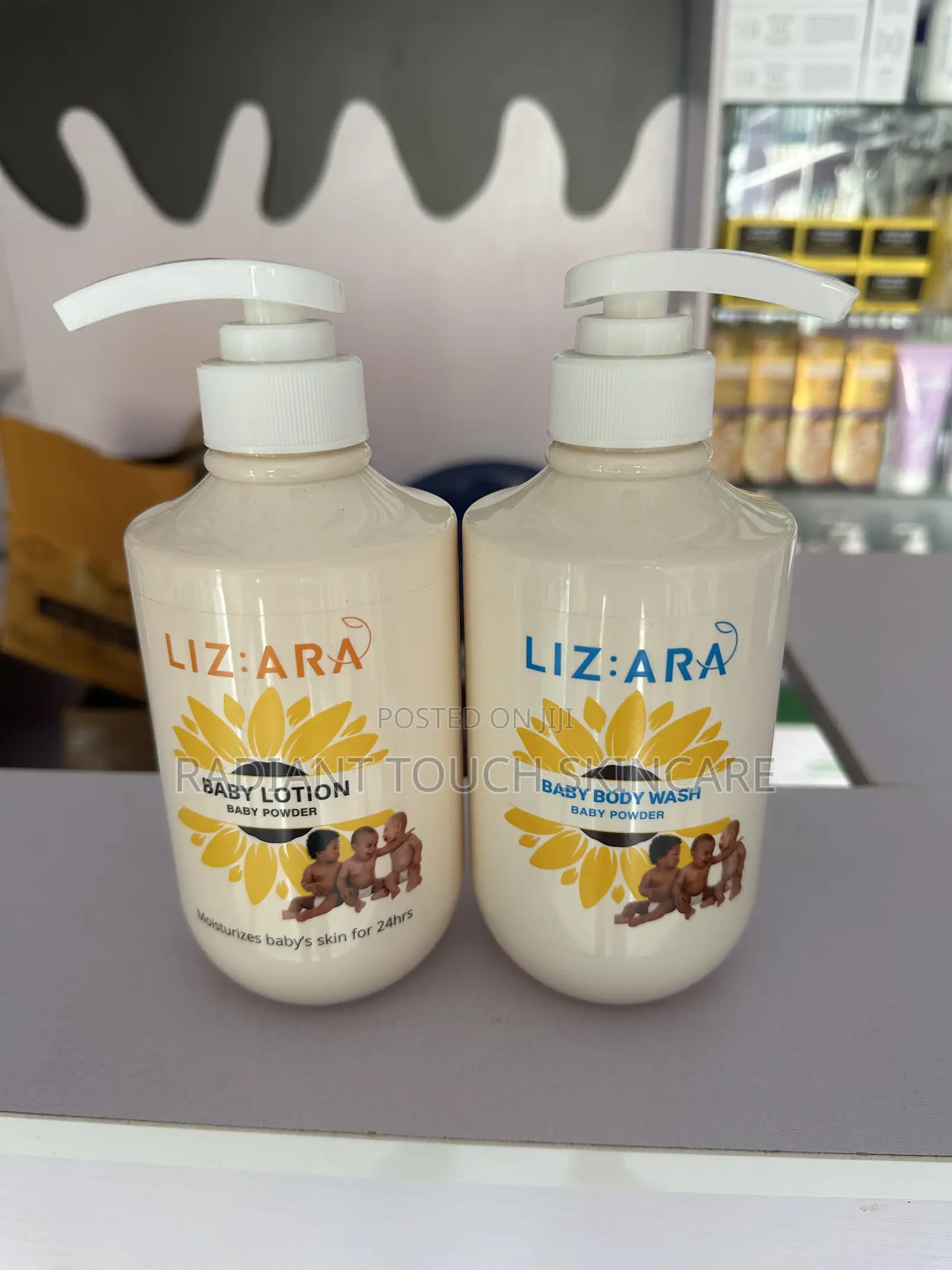 Lizara Baby Lotion and Wash