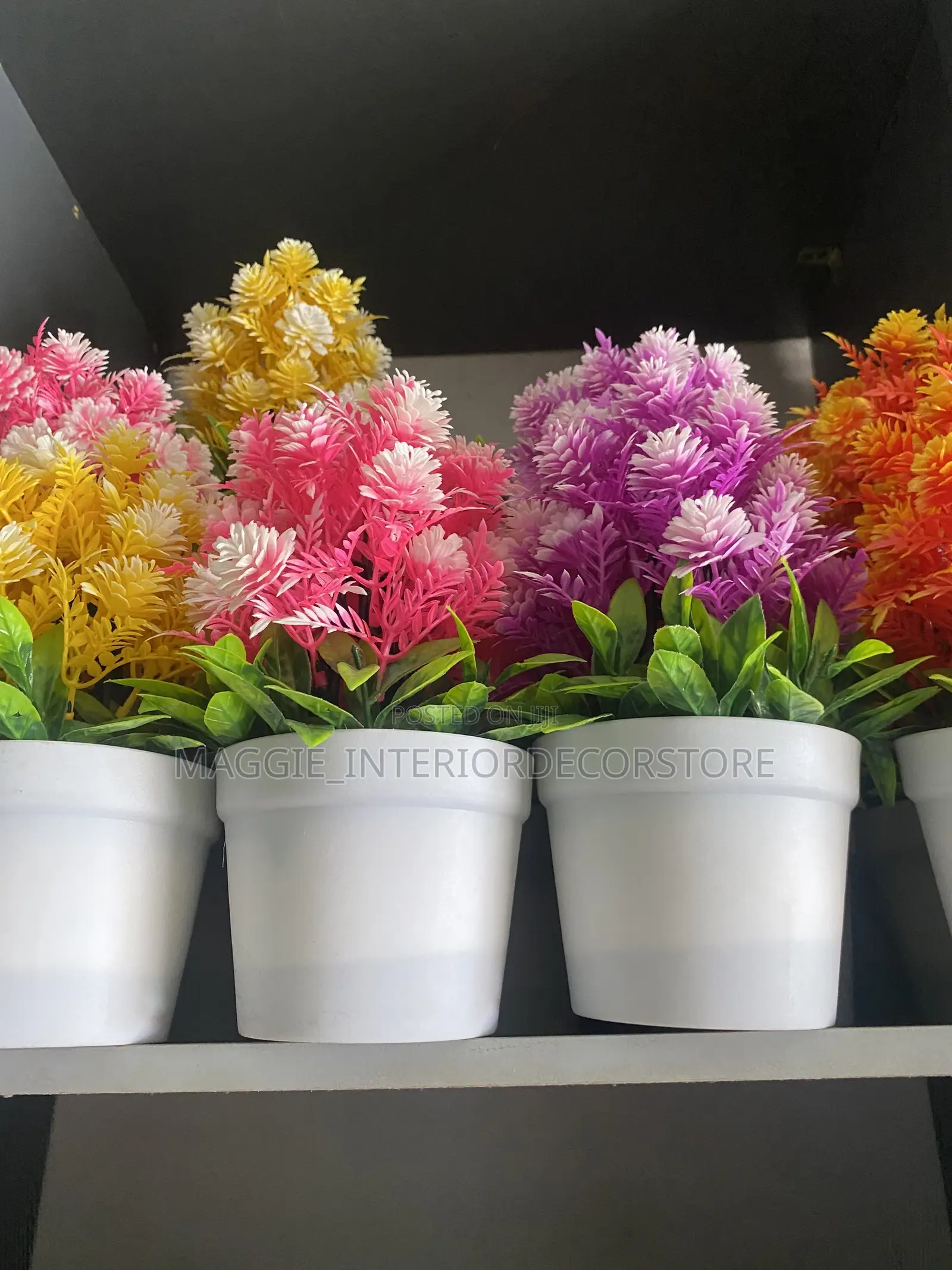 Artificial Plants Cup Flowers