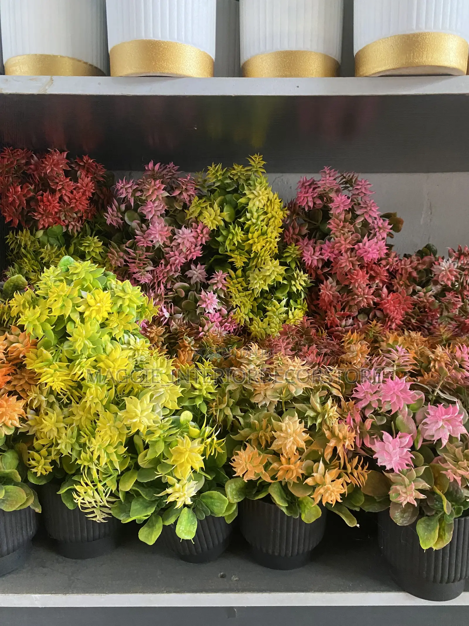 Artificial Plants Cup Flowers