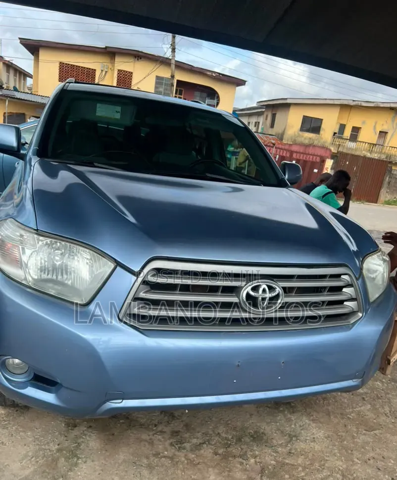 Toyota Highlander 2009 Blue
