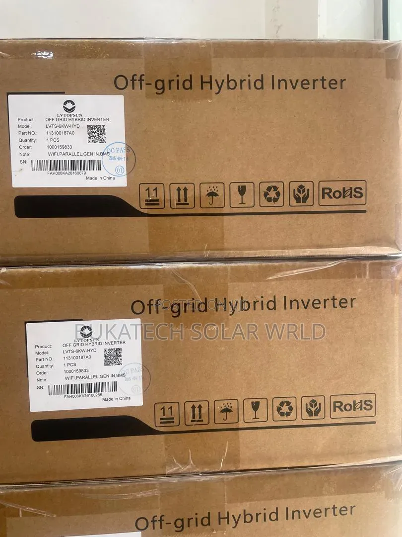 6kva 48v LVTOPSUN Hybrid Inverter