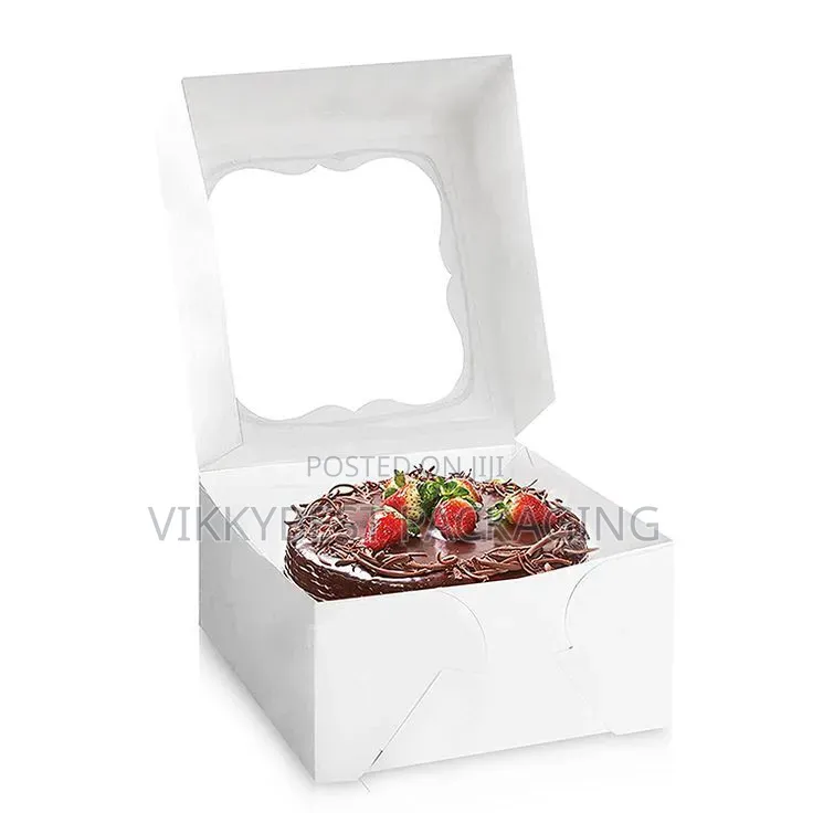 Custom Cake & Pastry Carton Box | Branded Bakery Packaging