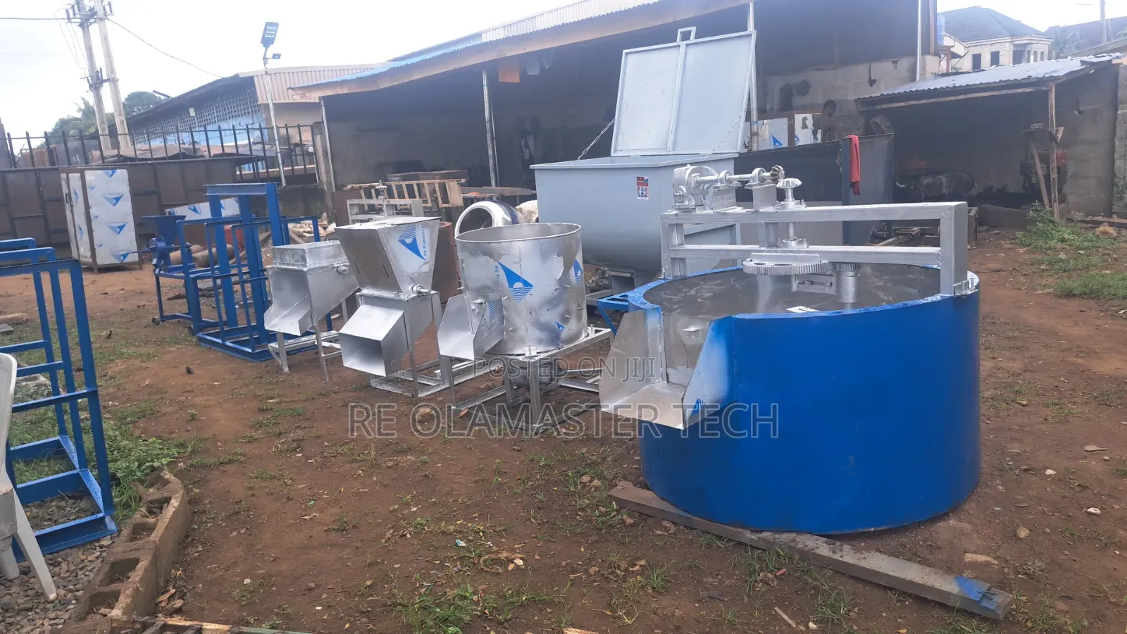 Full Set of Garri Processing Machines