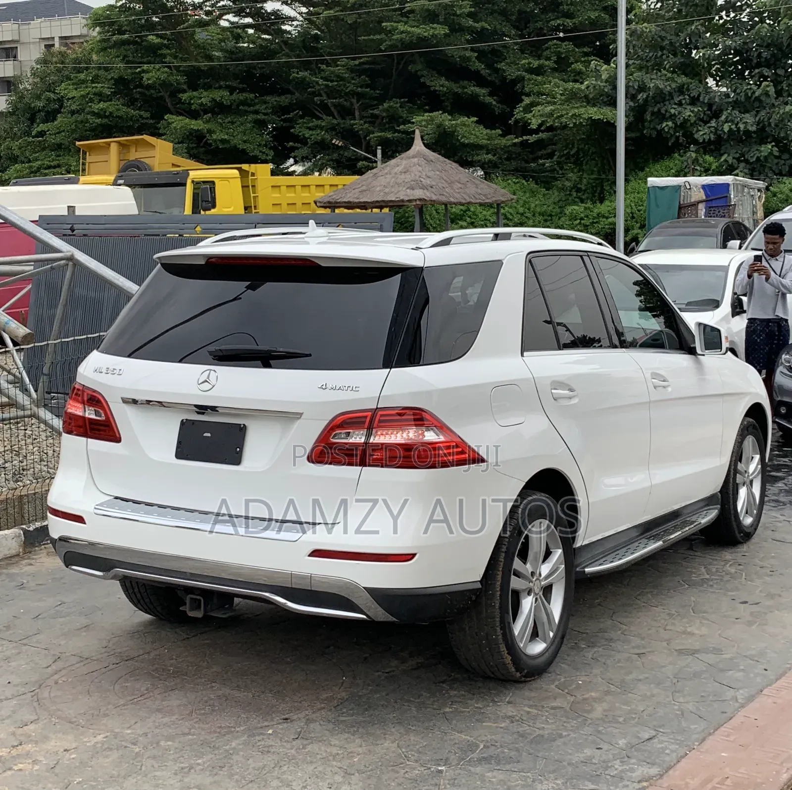 Mercedes-Benz M Class 2015 White