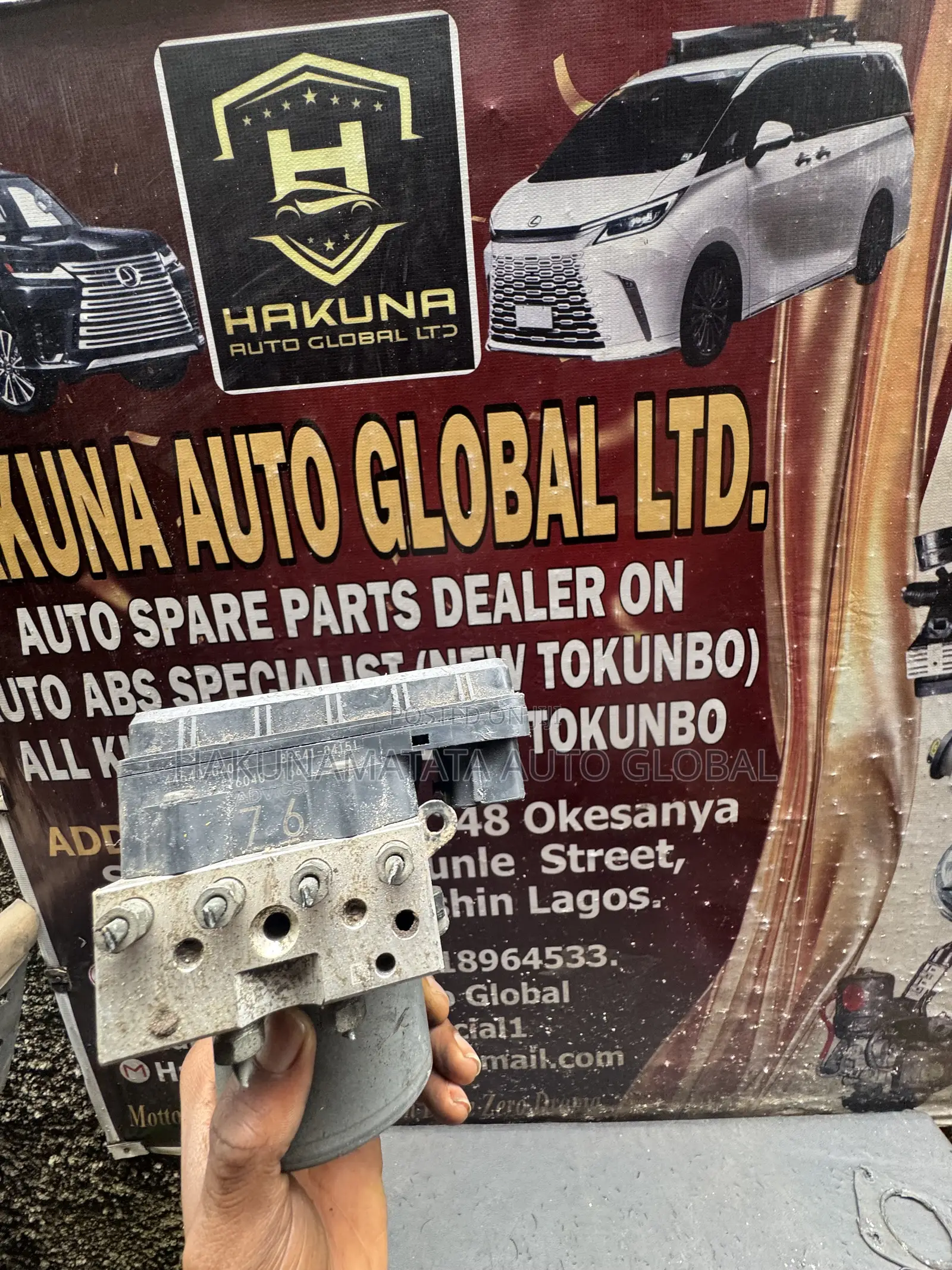 Toyota Tacoma 2013–2014 ABS Hydraulic Pump