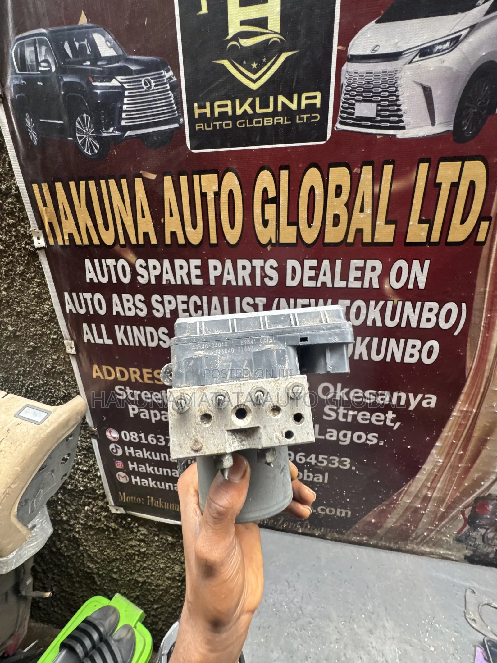 2013 Toyota Tacoma ABS Module – Good Tokunbo