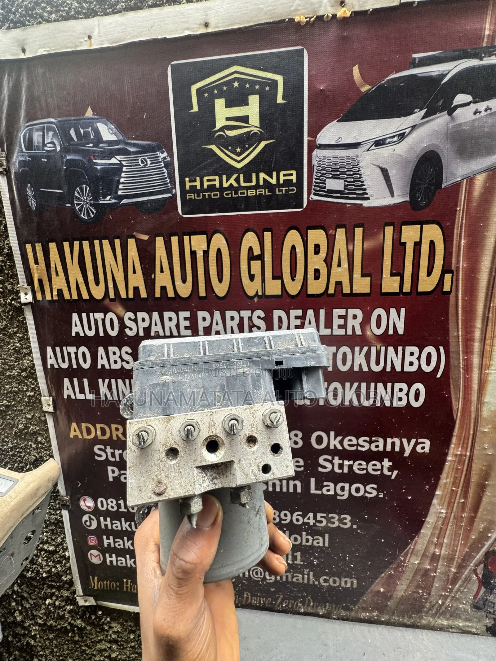 2013 Toyota Tacoma ABS Module – Good Tokunbo