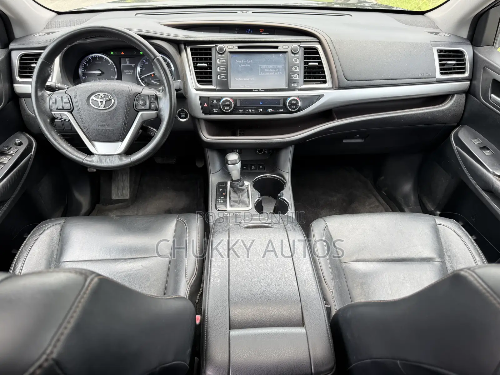 Toyota Highlander XLE 4dr SUV AWD (3.5L 6cyl 6A) 2015 Black