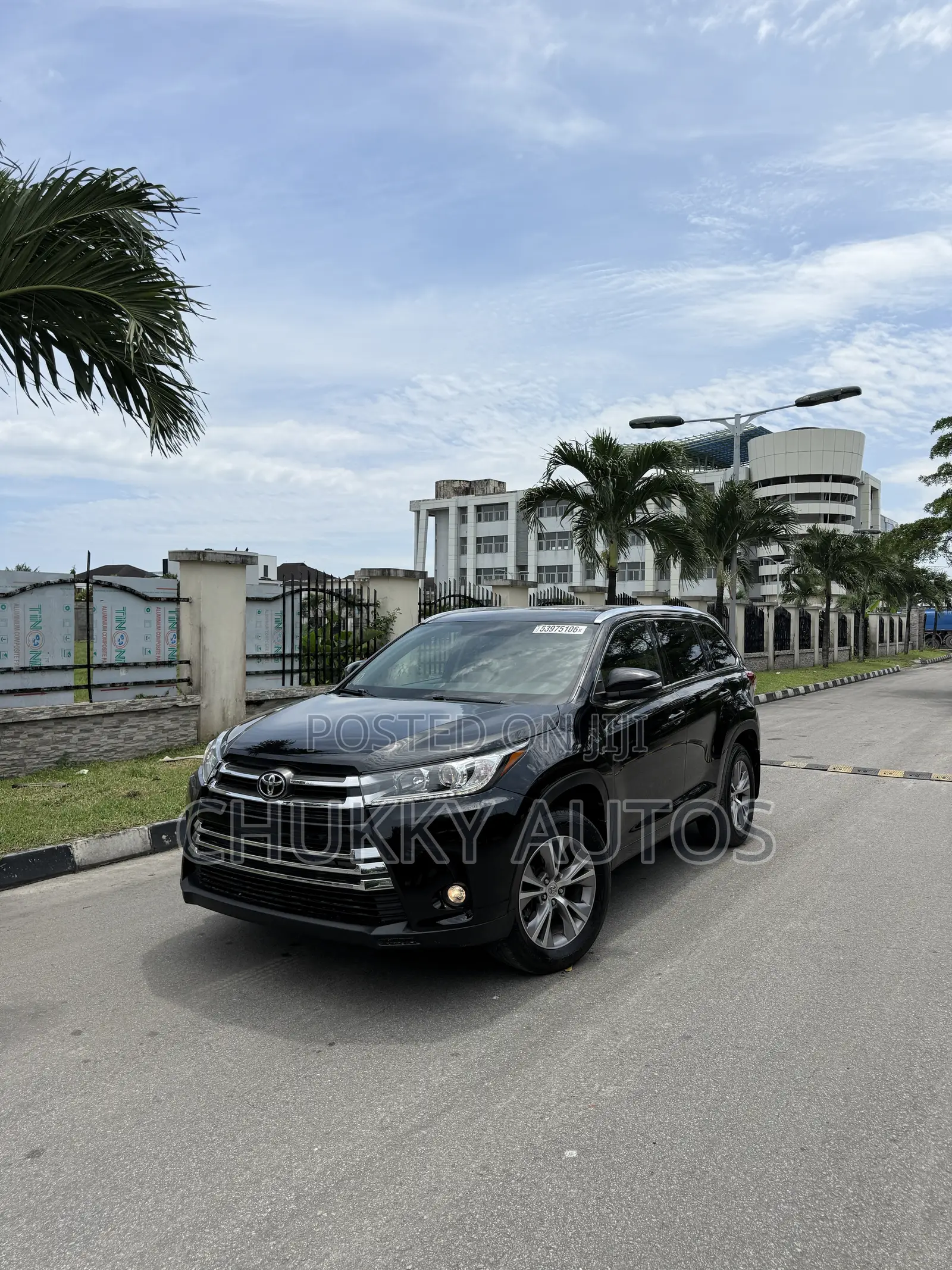 Toyota Highlander XLE 4dr SUV AWD (3.5L 6cyl 6A) 2015 Black