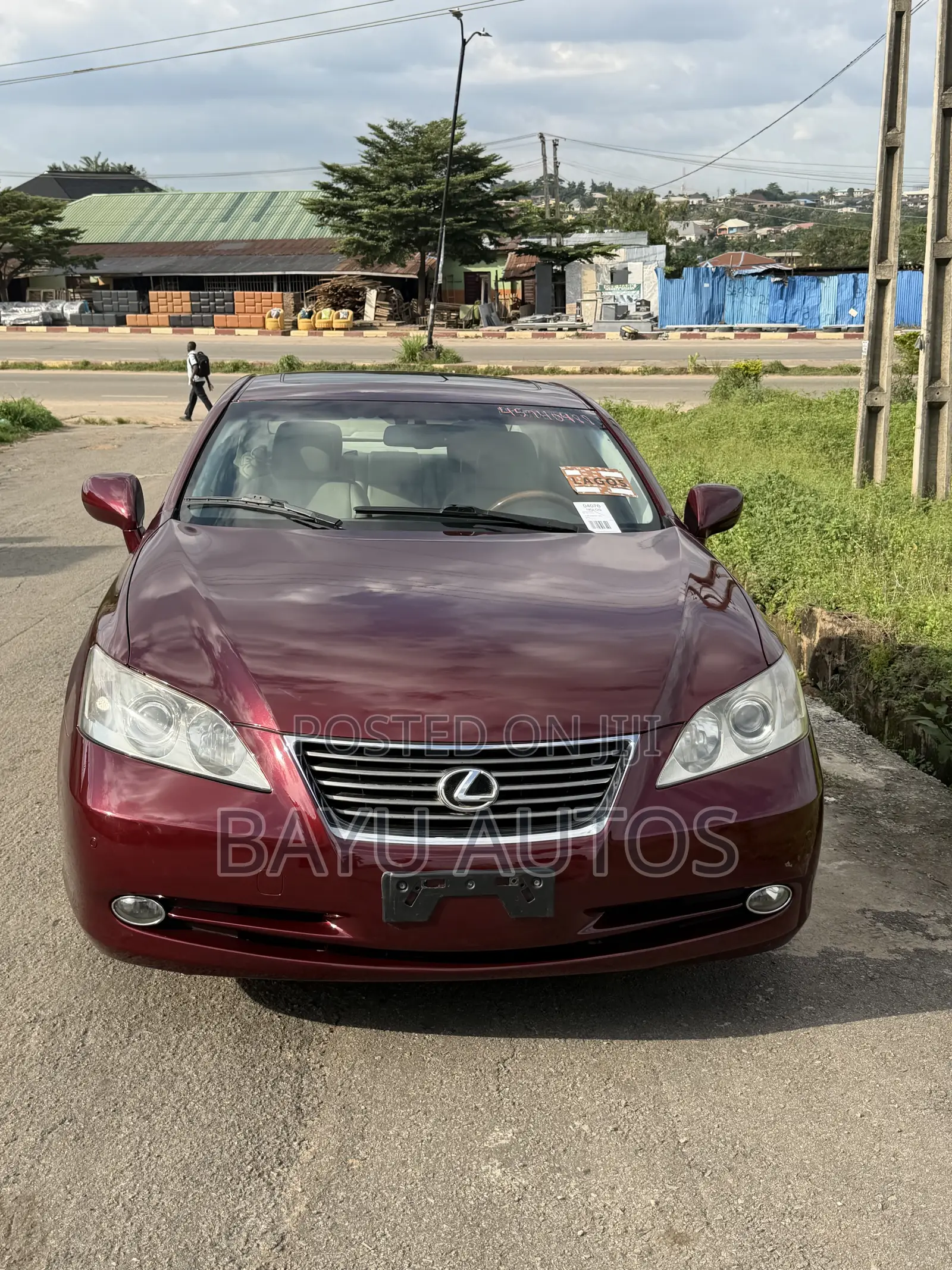 Lexus ES 350 2008 Burgundy