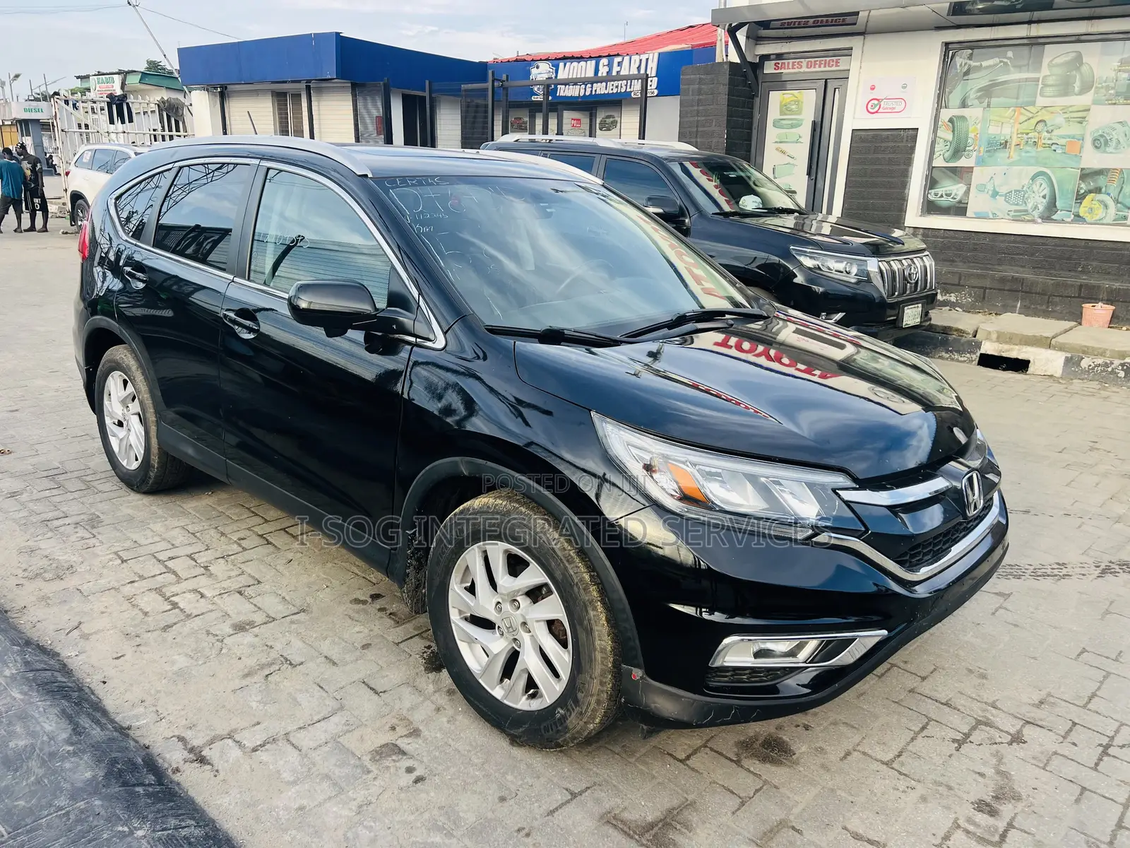 Honda CR-V EX-L w/Navigation 4dr SUV (2.4L 4cyl CVT) 2015 Blue