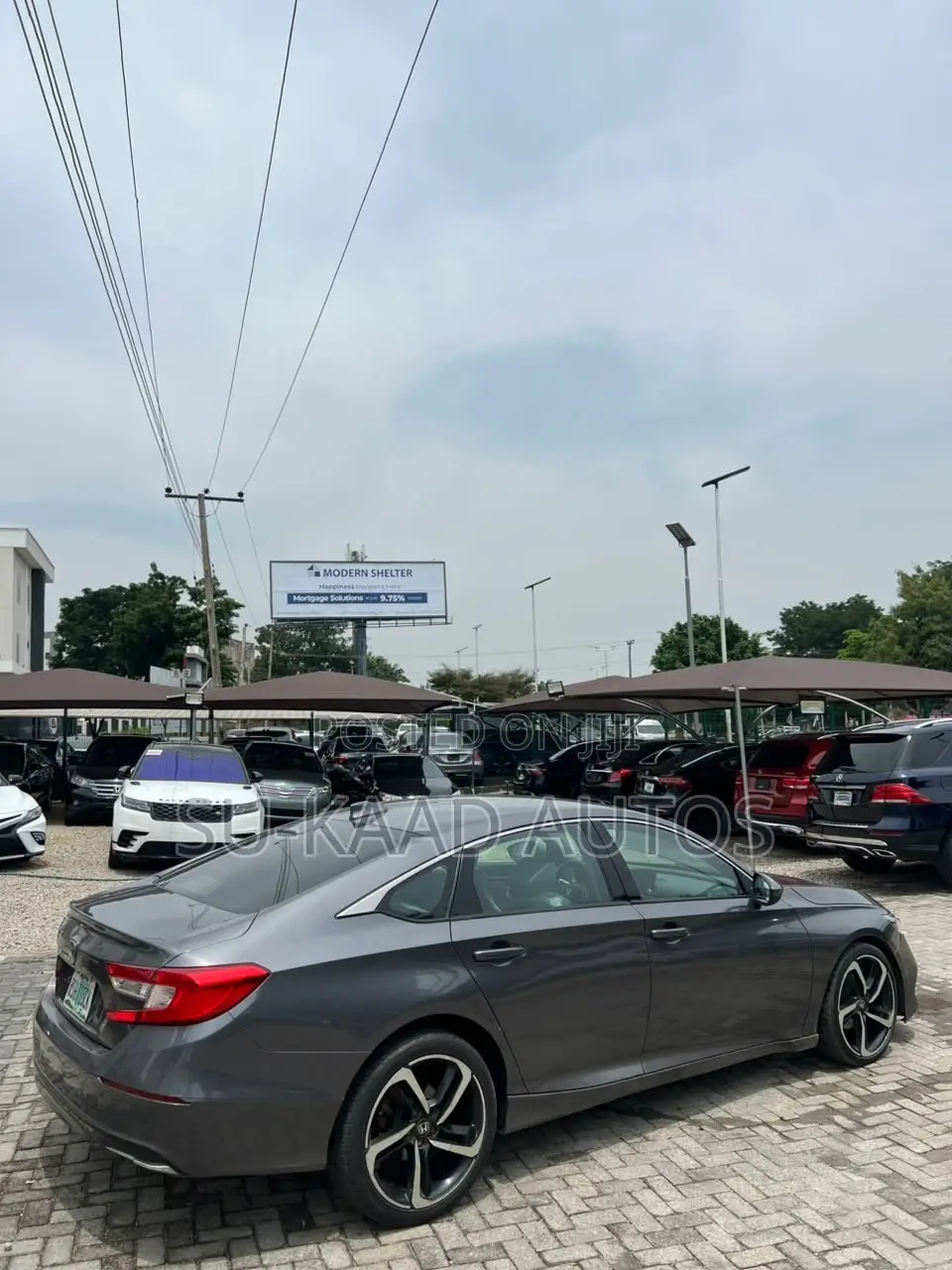 Honda Accord Sport 2018 Gray