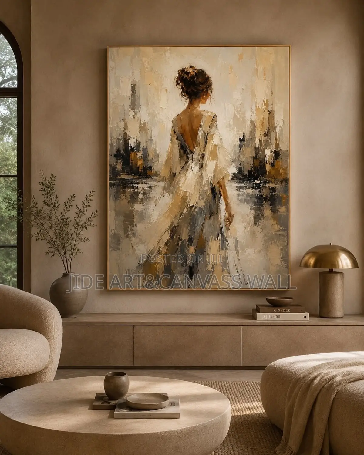 Goemetric Modern Abstract Wall Art Print Decors