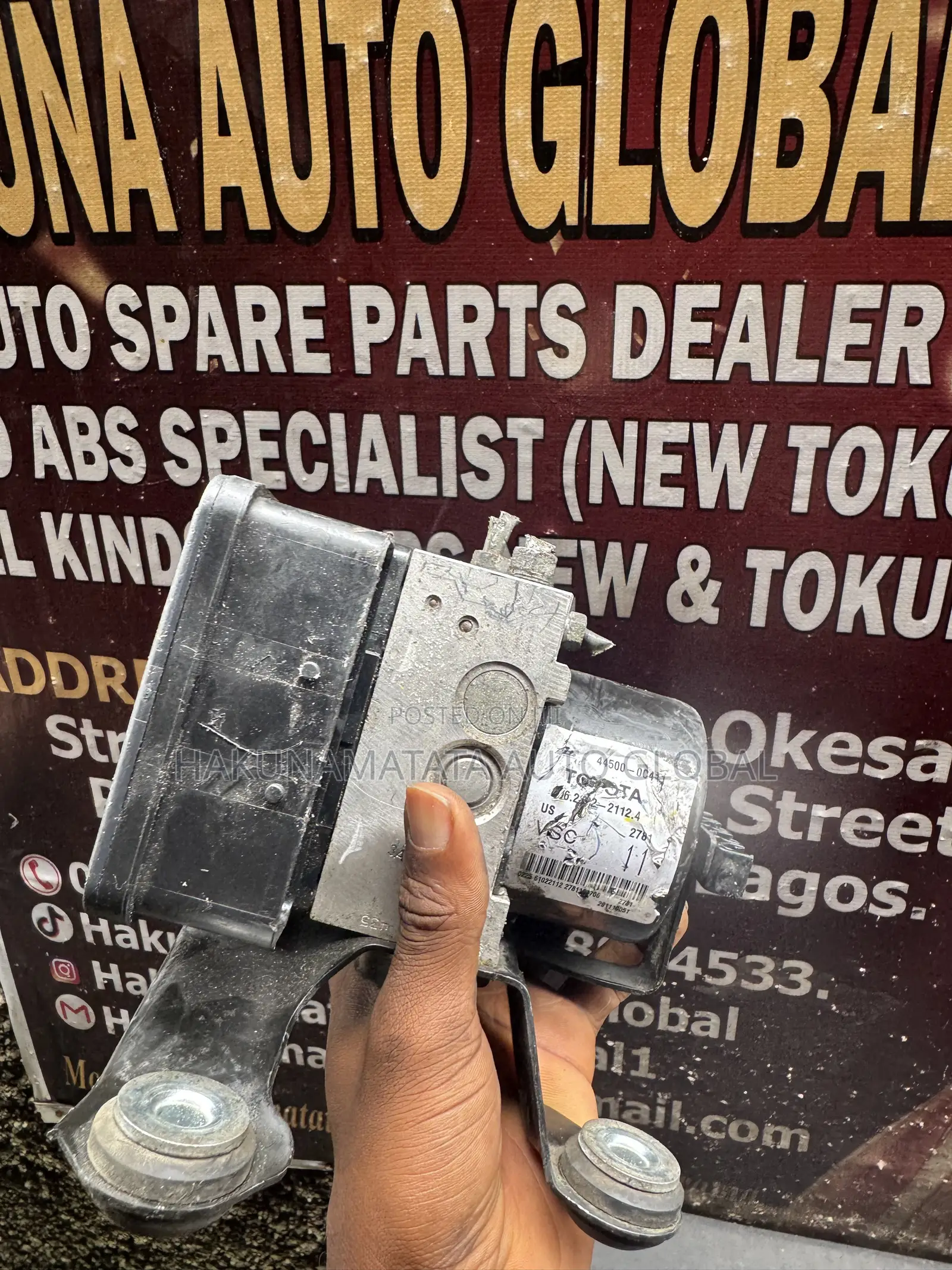 Toyota Tundra 2010–2011 ABS Brake Pump
