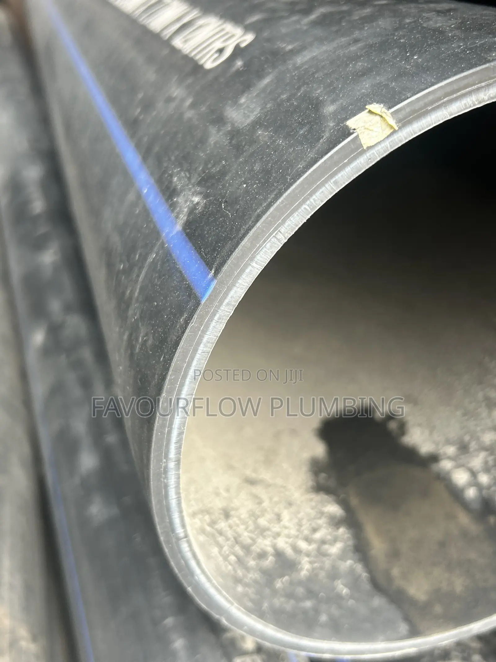200mm Lombardy HDPE Dredging Pipe 7.7mm × 12m