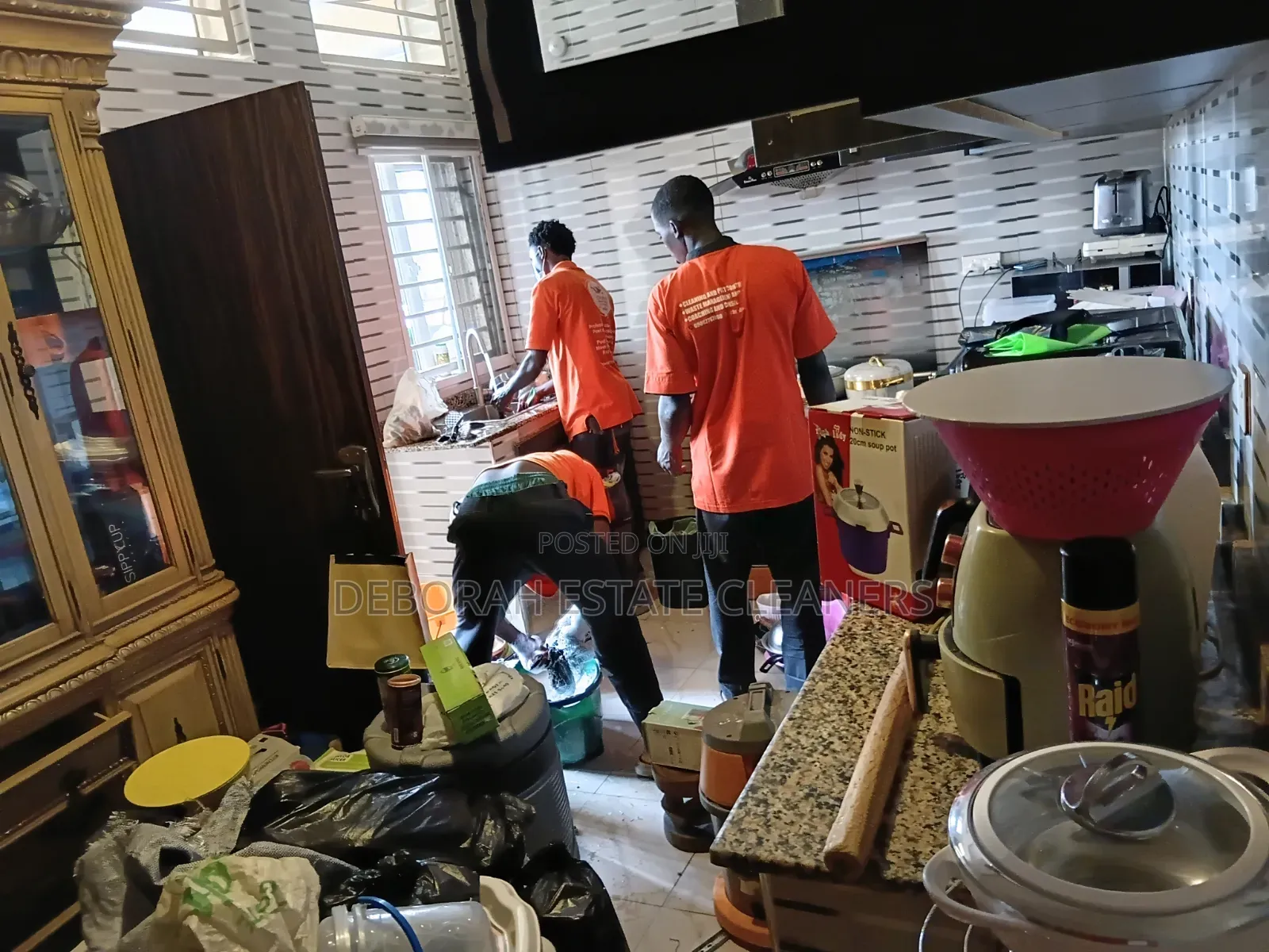 After Fumigation Deep Kitchen Cleaning