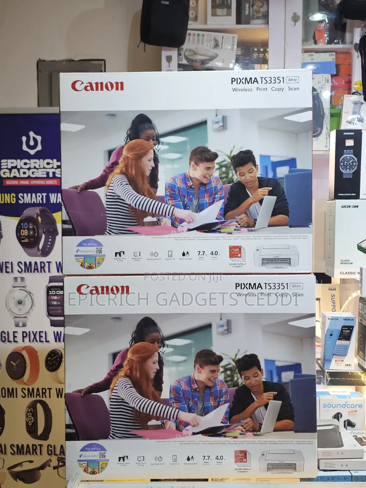 Canon TS3300 Series All in One Wireless Printer. Print, Copy & Scan
