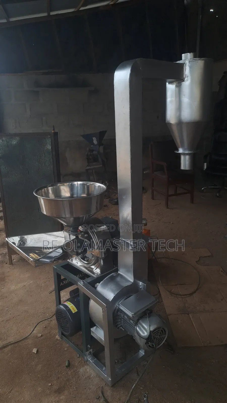 Pin Grinding Machine and Blower