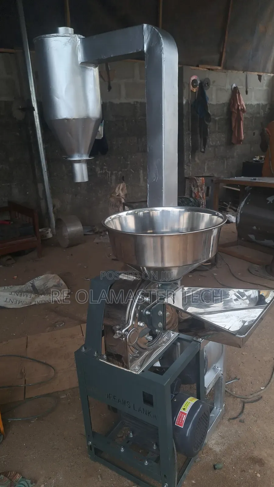 Pin Grinding Machine and Blower