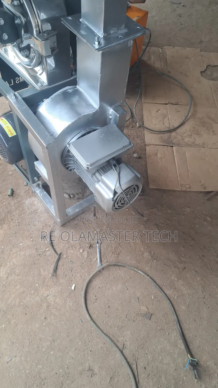 Pin Grinding Machine and Blower