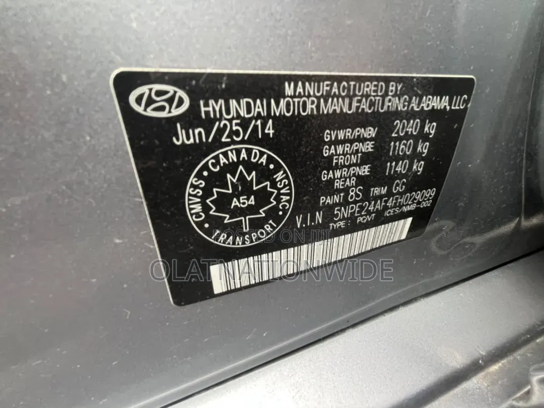Hyundai Sonata Limited w/Brown Leather PZEV 4dr Sedan (2.4L 4cyl 6A)