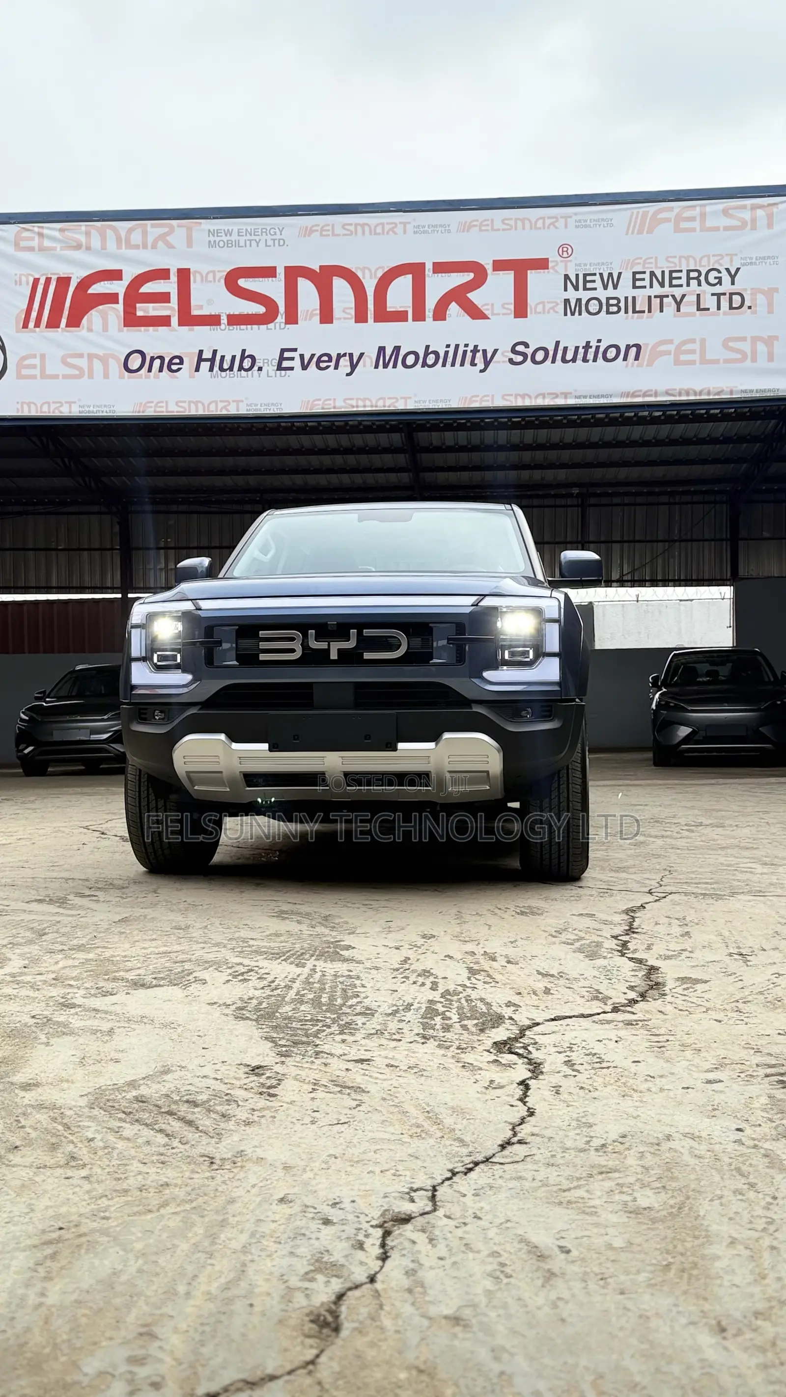 New BYD Shark 6 Shark Pickup 2026 Blue