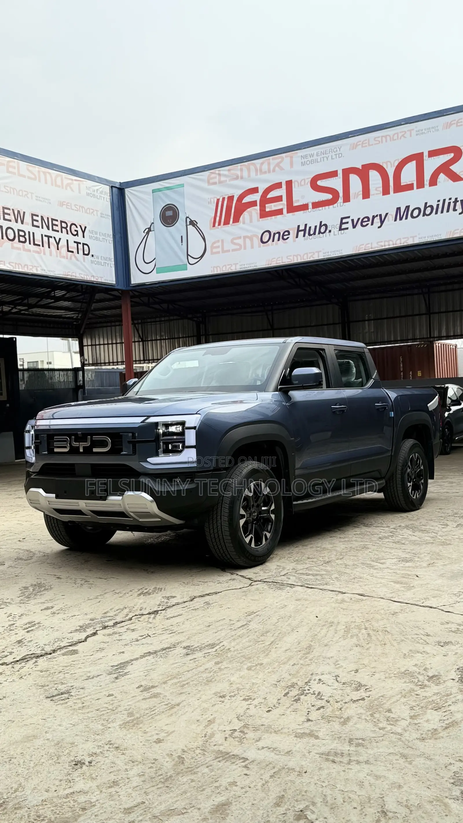 New BYD Shark 6 Shark Pickup 2026 Blue