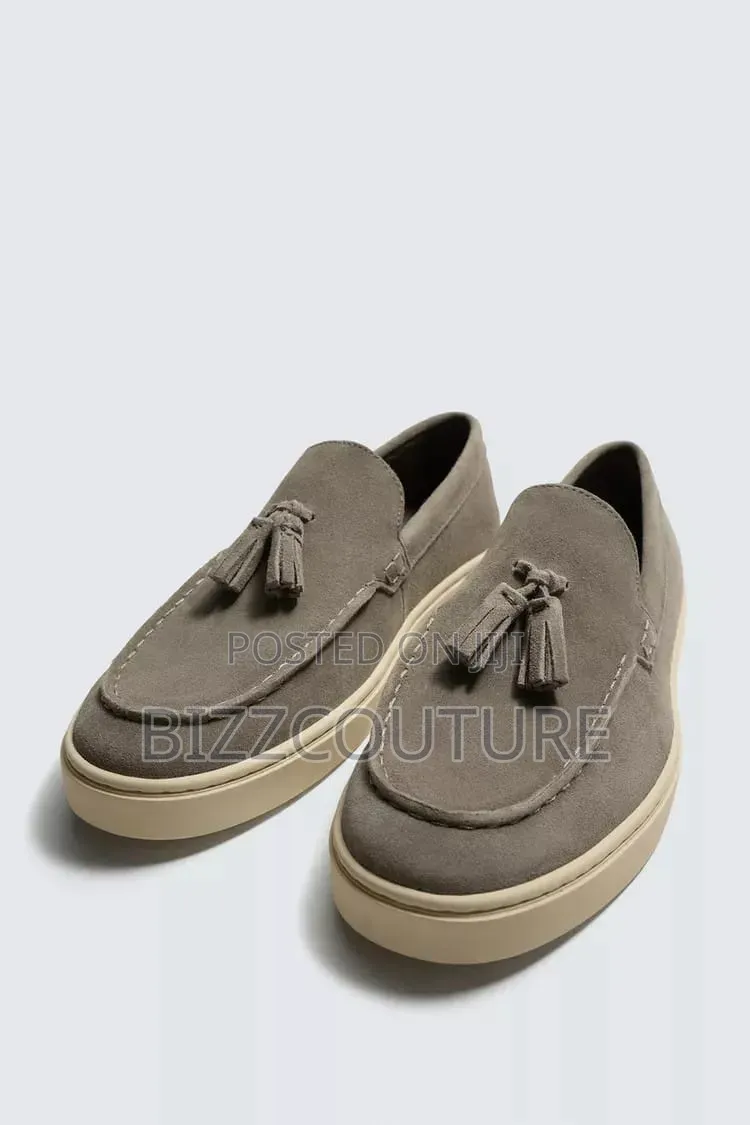 Original ZARA MEN'S Tassel Loafers 100% Authentic Guaranteed