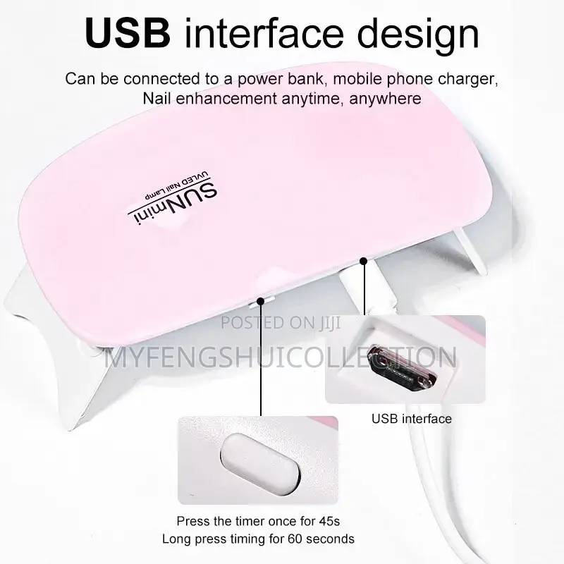 6w Mini Portable Machine Nail Dryer Uv Manicure Lamp