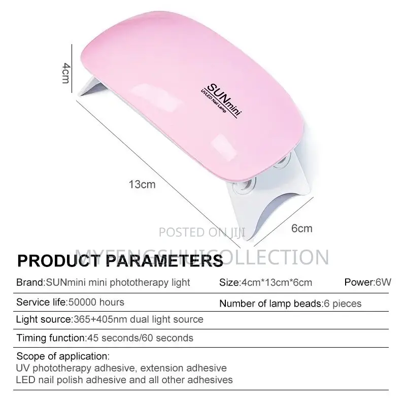 6w Mini Portable Machine Nail Dryer Uv Manicure Lamp