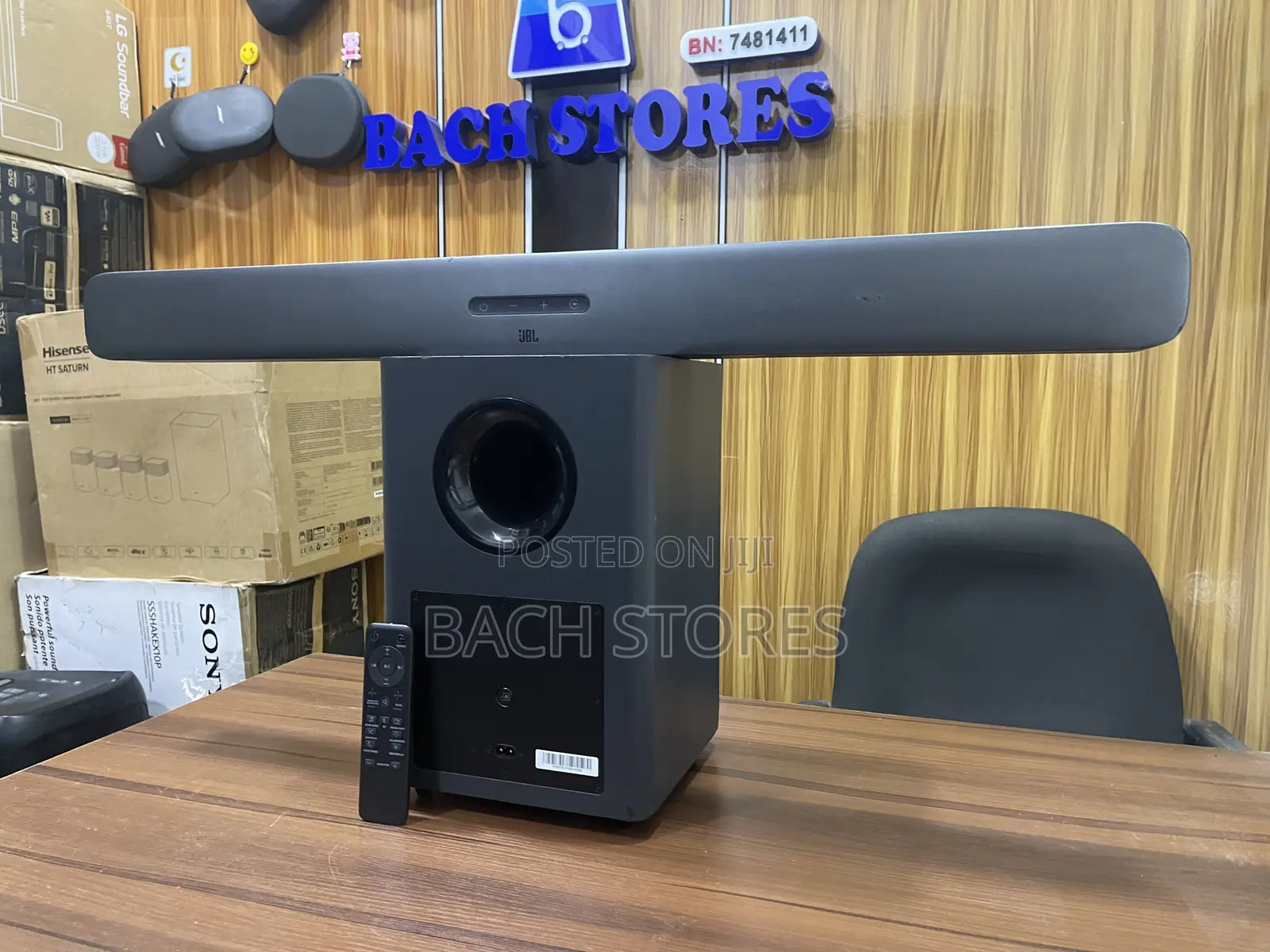 JBL Deep Bass 2.1ch Wireless Soundbar (Latest Edition)