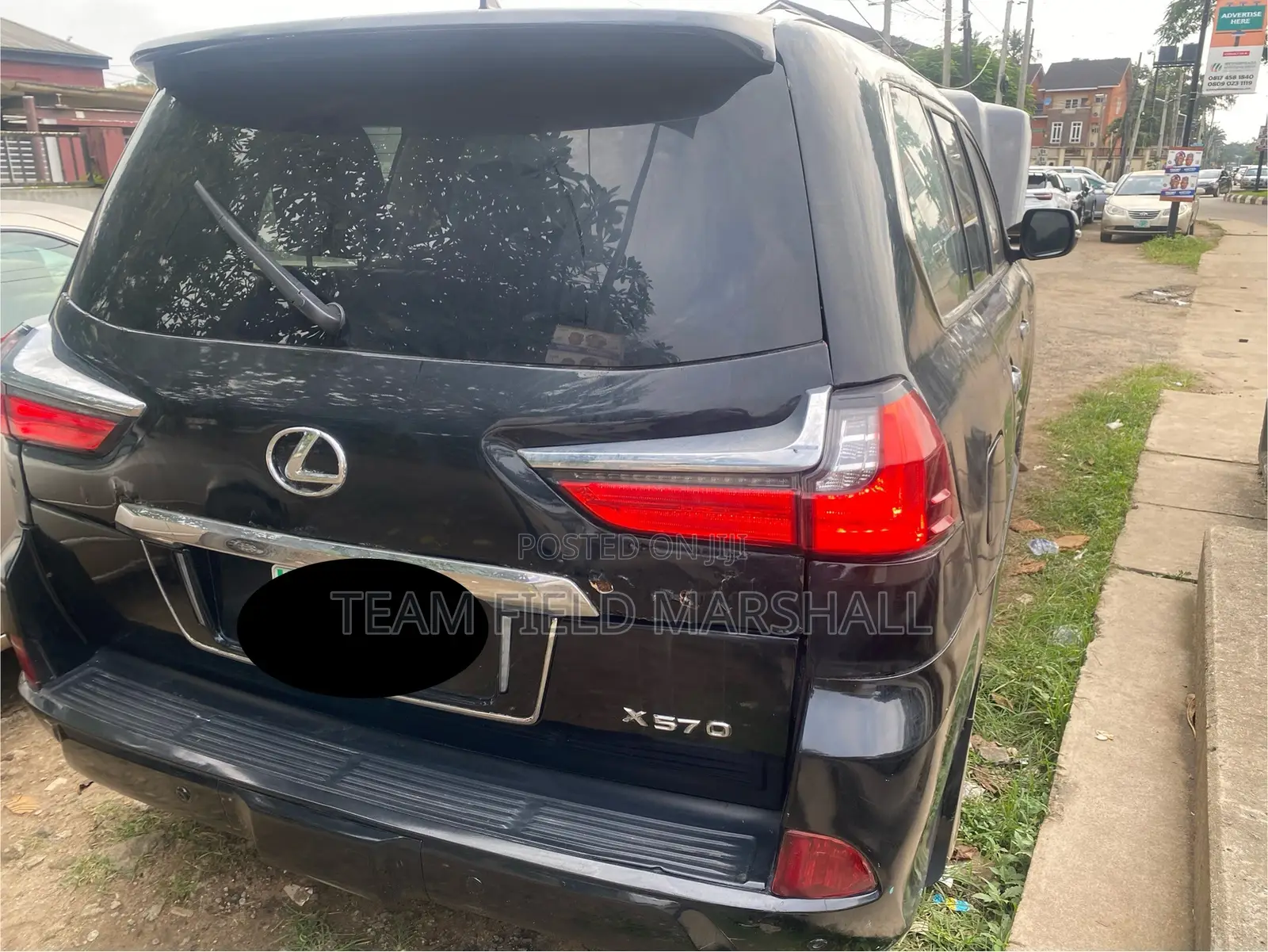 Lexus LX 570 AWD 2013 Black