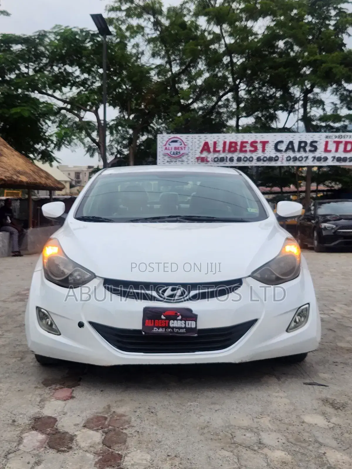 Hyundai Elantra 2013 White