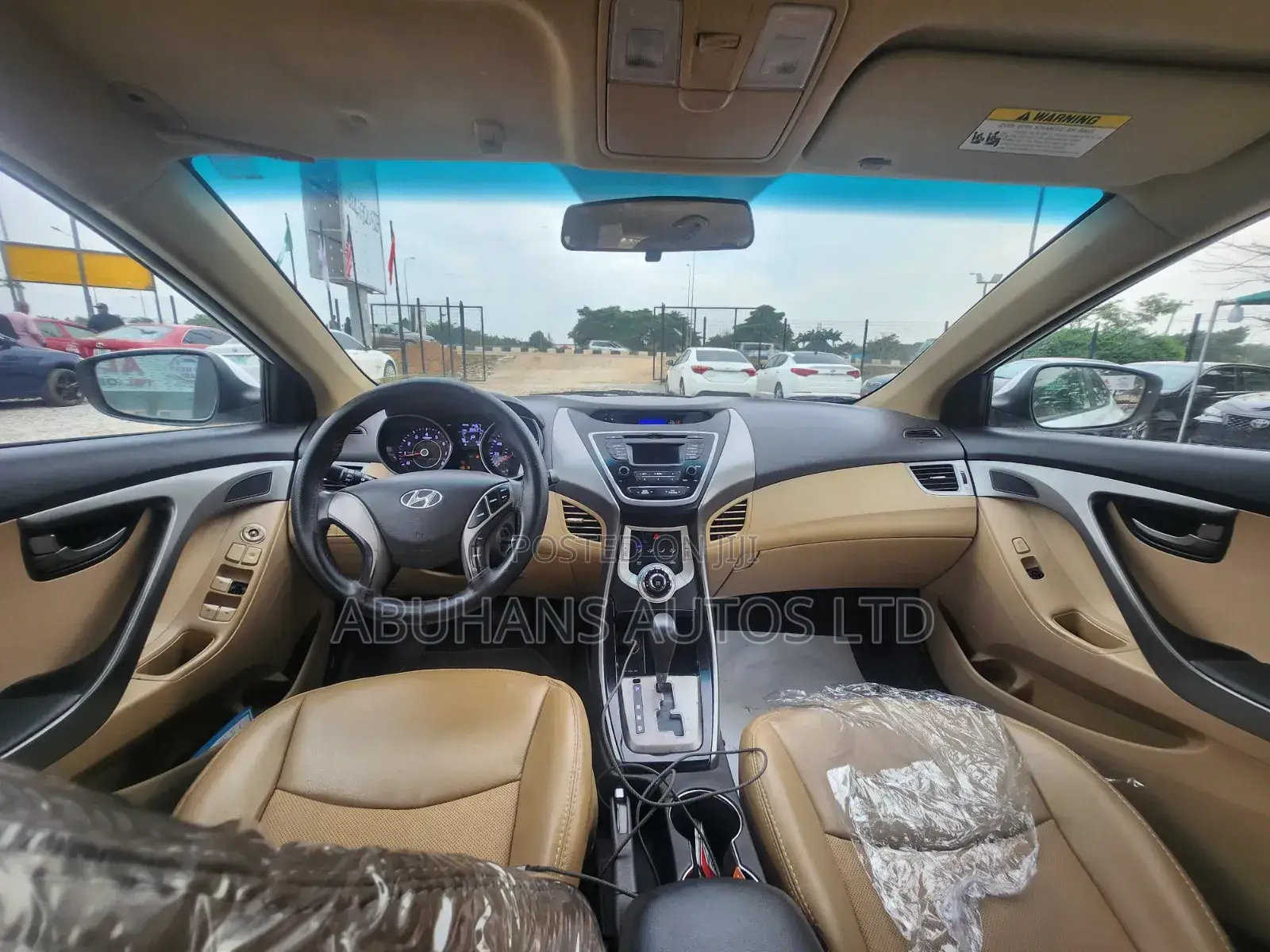 Hyundai Elantra 2013 White