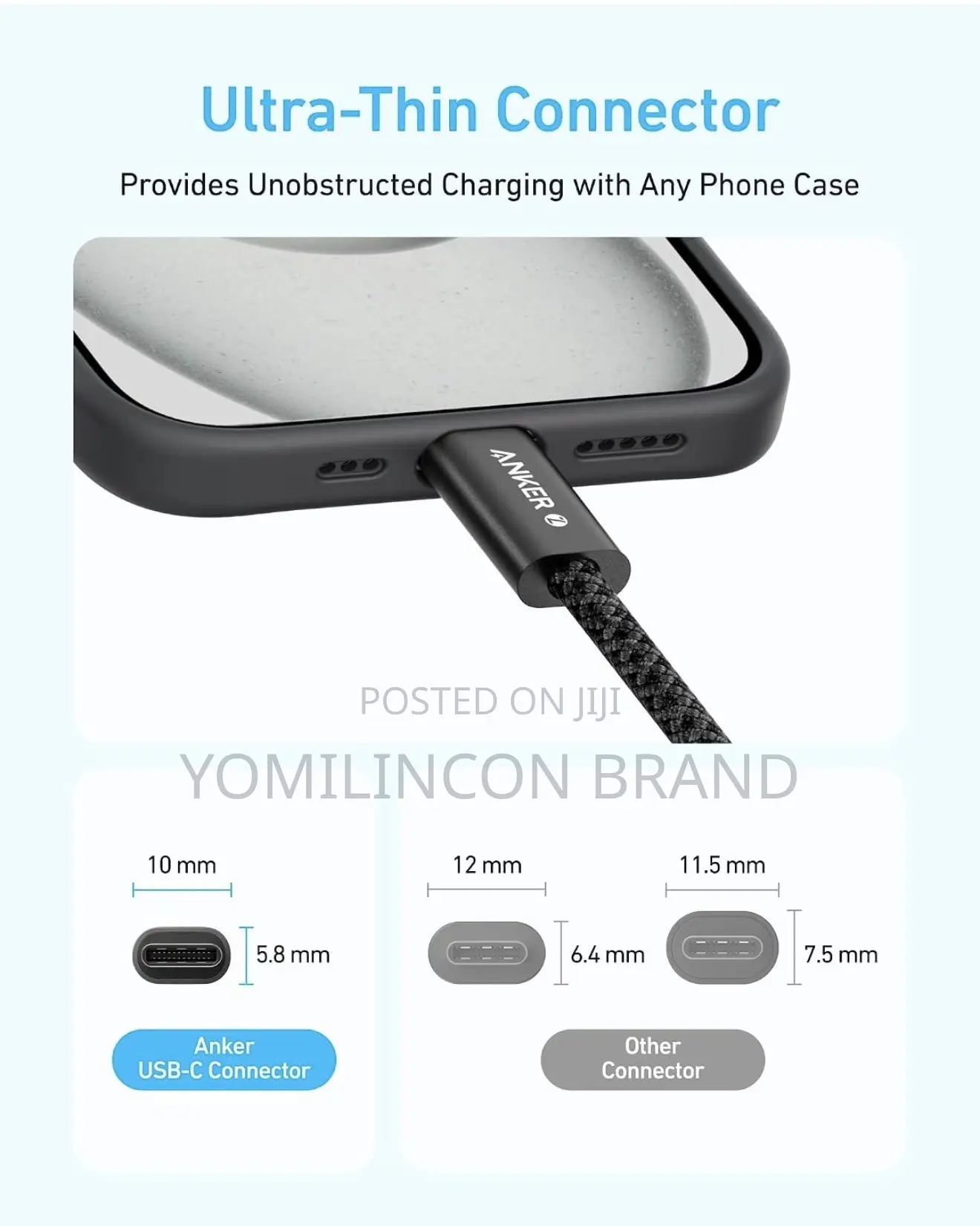 Anker Zolo USB C to USB C Cable, 240W Fast Charging Cable