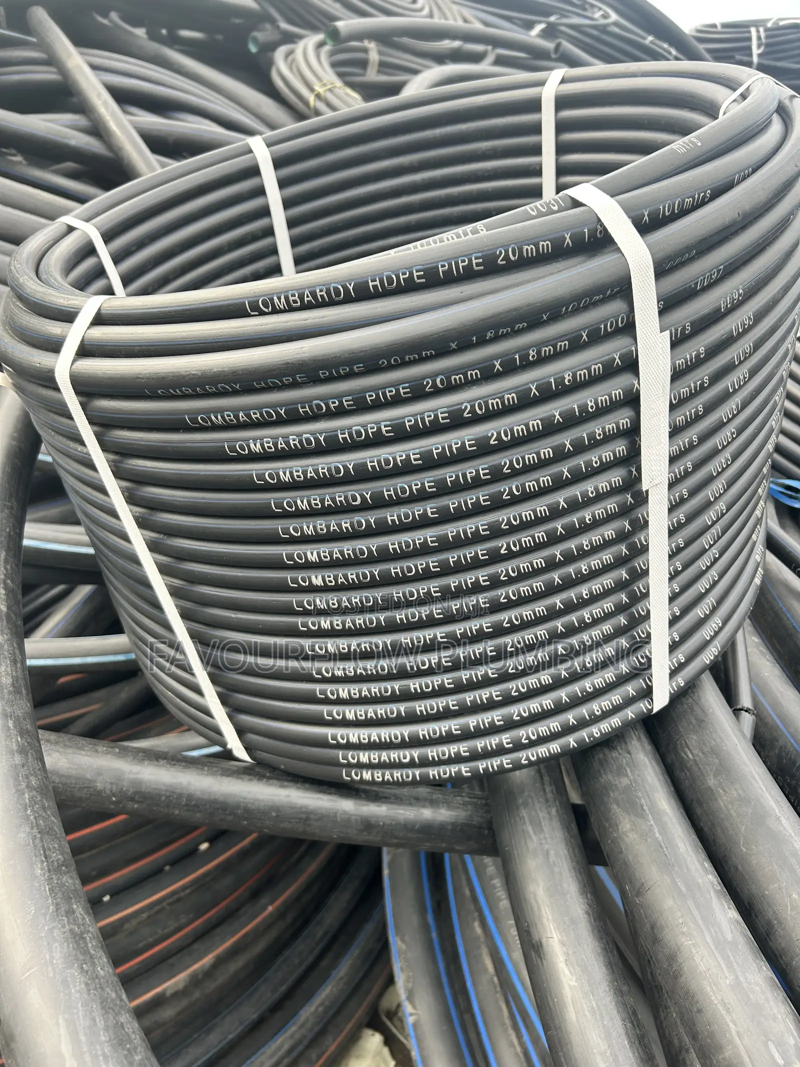 20mm HDPE PE100 Pipe – 100m Coil | Water & Cable Protection Pipe