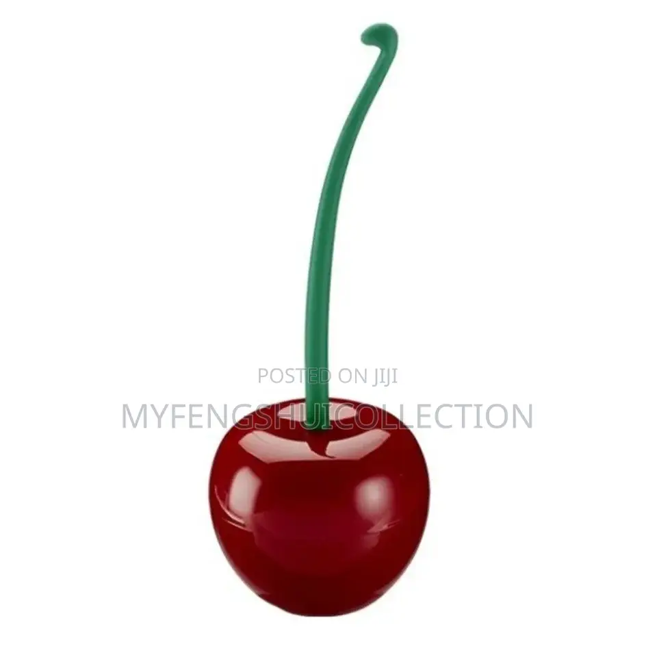 Red Cherry Shaped Toilet Brush
