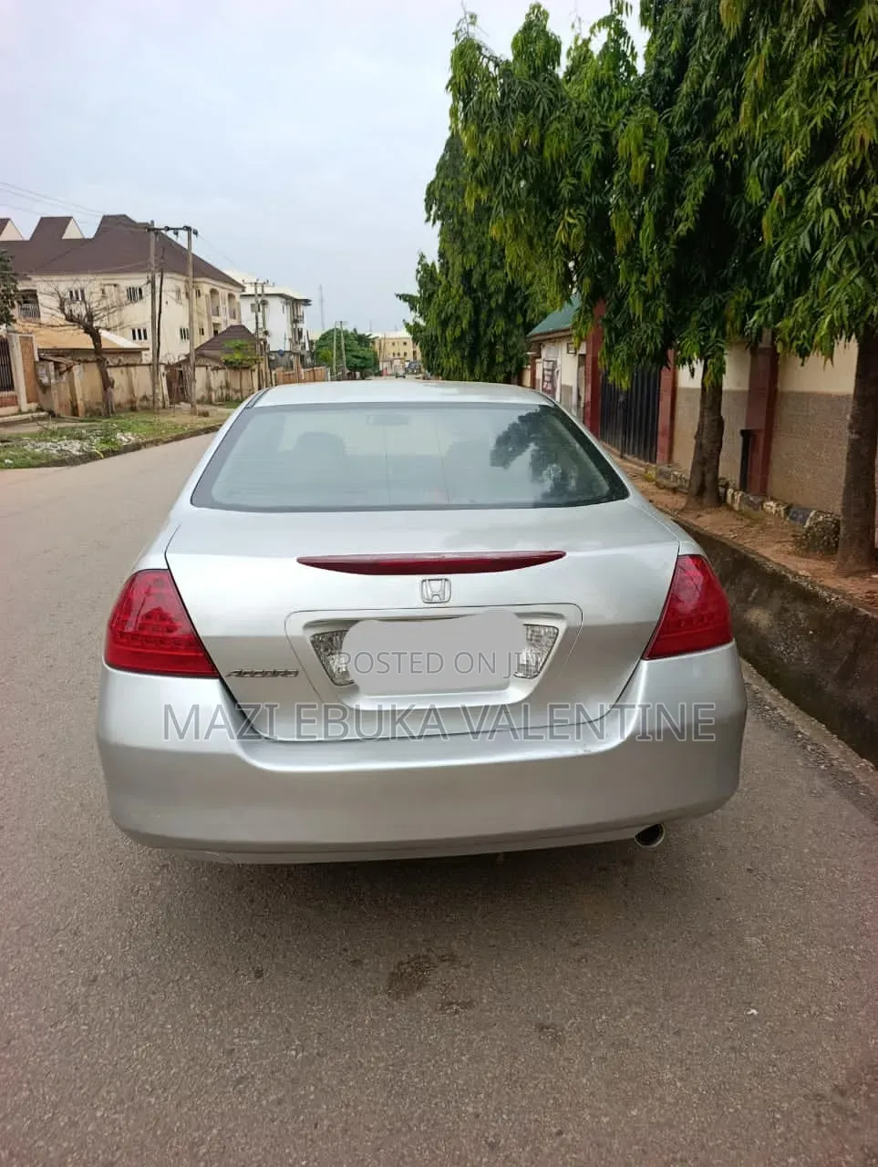Honda Accord 2007 Silver