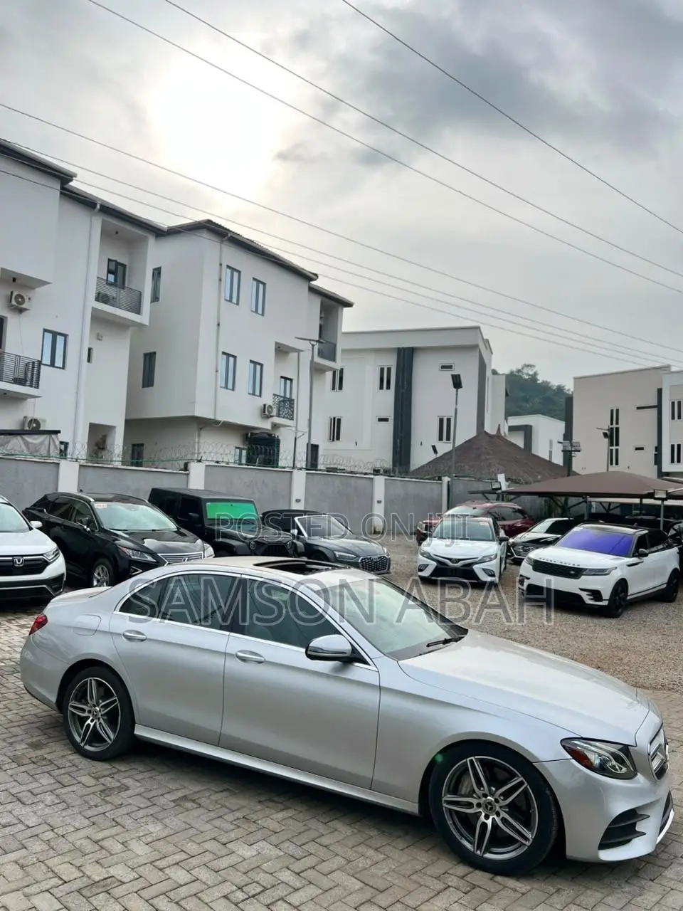 Mercedes-Benz E450 2019 Silver