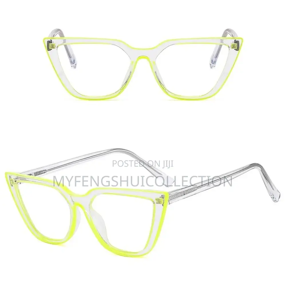Transparent Candy Anti Blue Light Eye Glasses