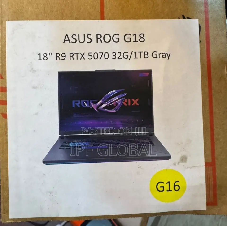 New Laptop Asus ROG Strix G18 32GB AMD Ryzen 9 SSD 1T