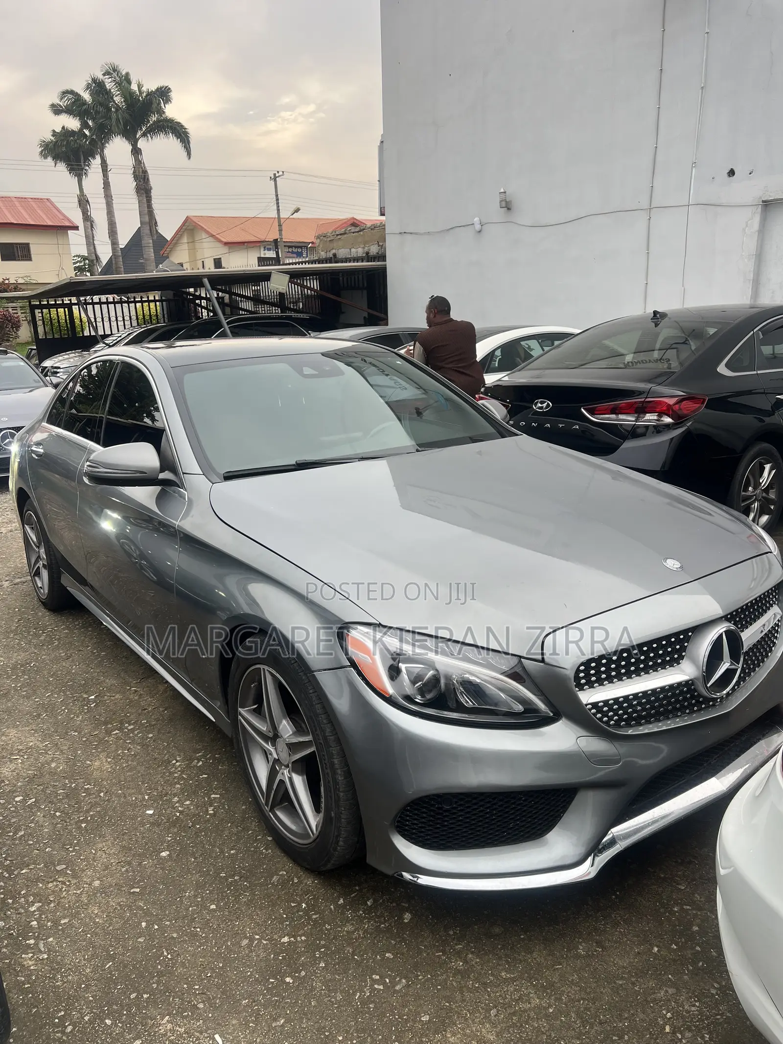 Mercedes-Benz C300 Base 4Matic Sedan AWD (2.0L 4cyl 7A) 2016 Gray