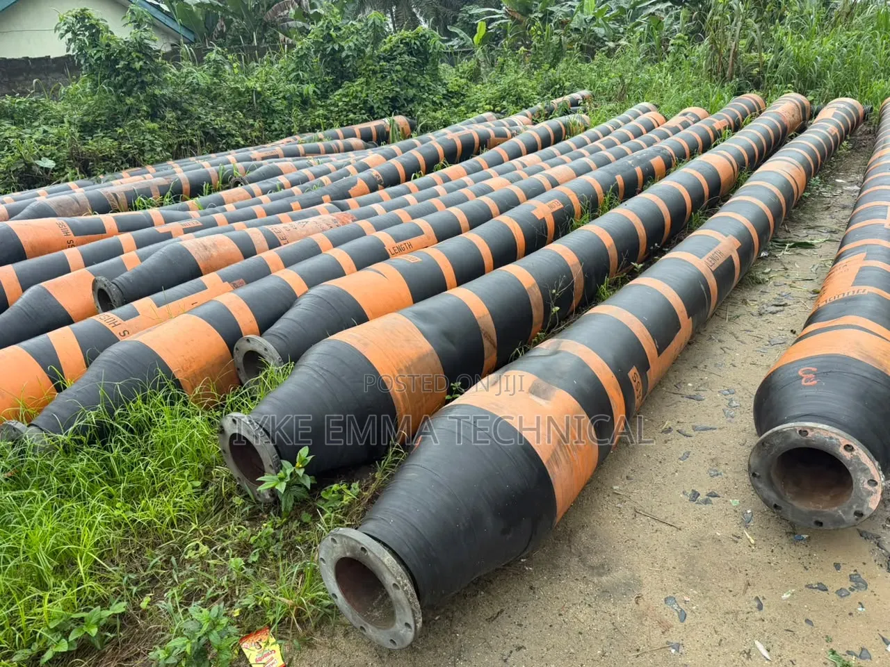 8inches X 12METERS Heavy-Duty Floating Dredging Hoses