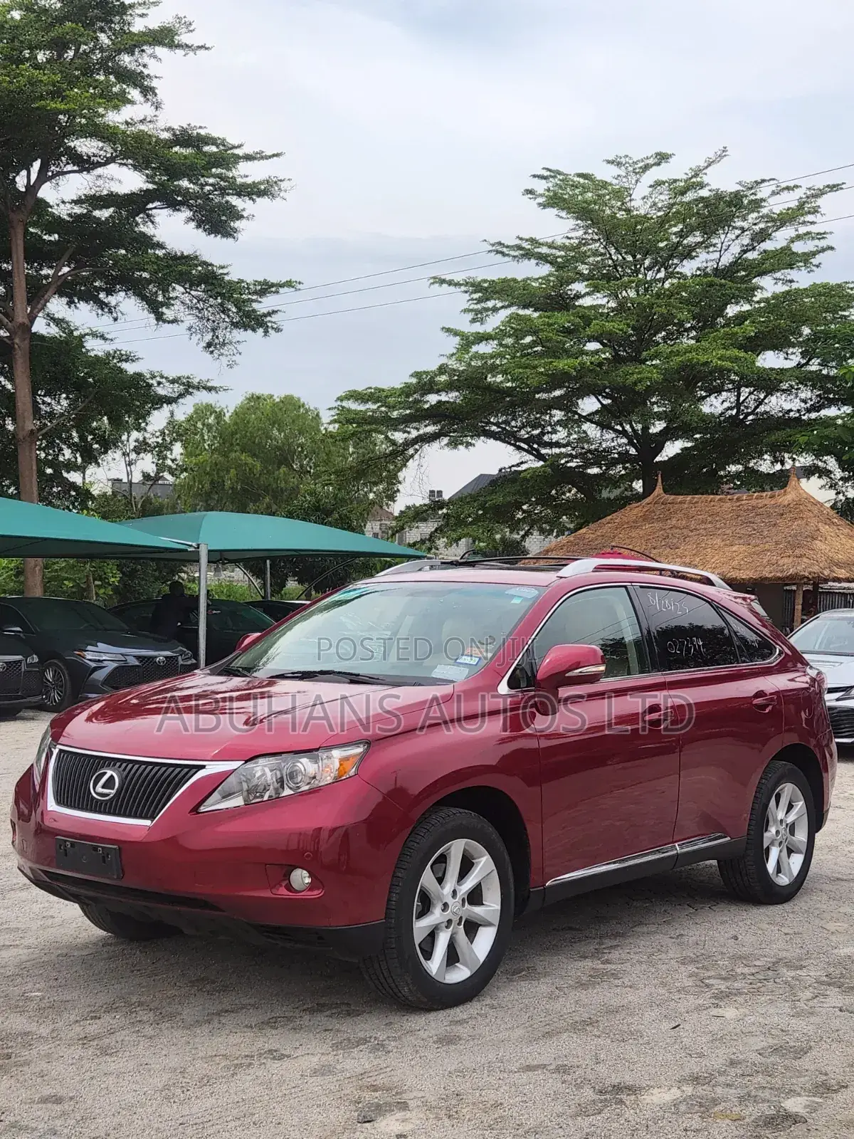 Lexus RX 350 2010 Maroon