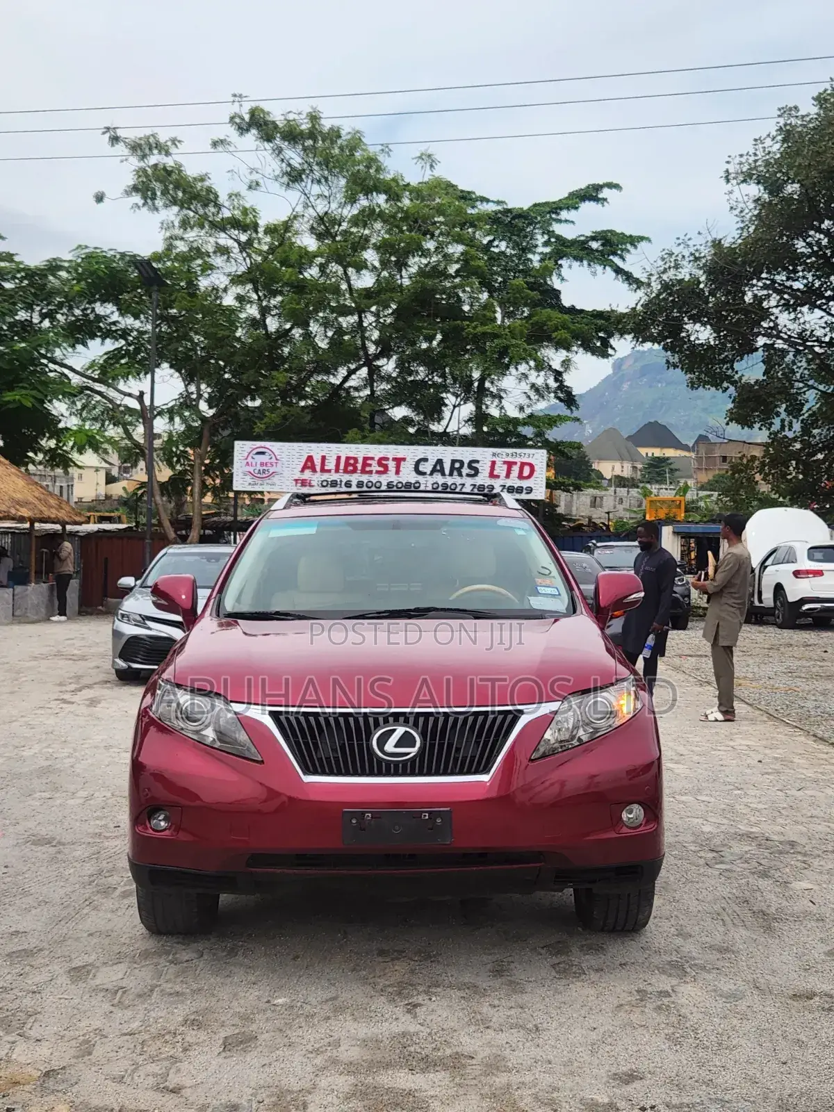 Lexus RX 350 2010 Maroon