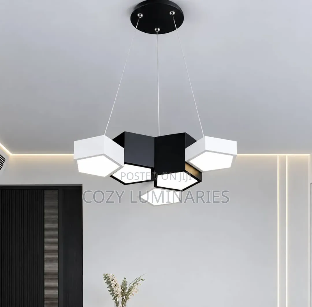 Modern LED Honeycomb Pendant Light