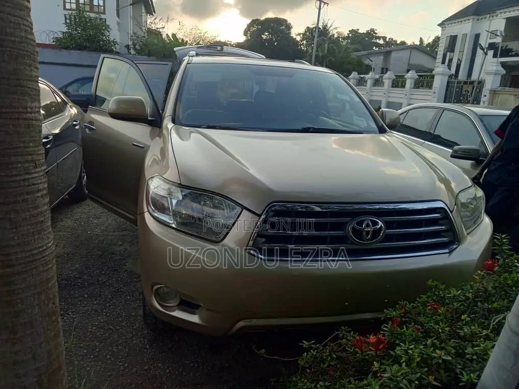 Toyota Highlander Limited 4x4 2008 Gold